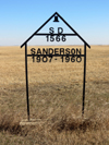 Sanderson School District 15661907-1960South West 4 township 13 range 22 west of the 2nd meridiannear Avonlea, Saskatchewan  Saskatchewan Gen Web - One room School Project 